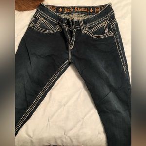 Rock Revival Sequin Jeans (Short)